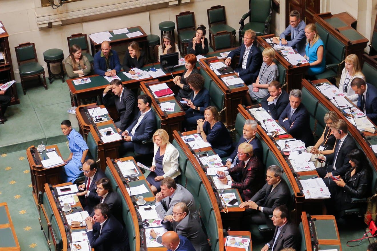 Zitting in de Belgische Kamer van volksvertegenwoordigers